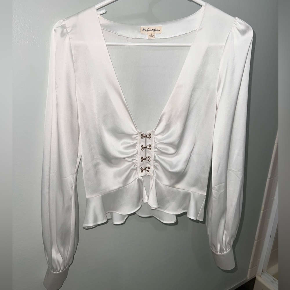 For Love & Lemons Long Sleeve Top